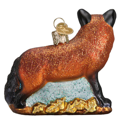 ORNAMENT RED FOX