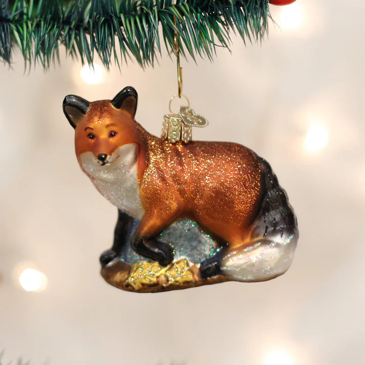 ORNAMENT RED FOX