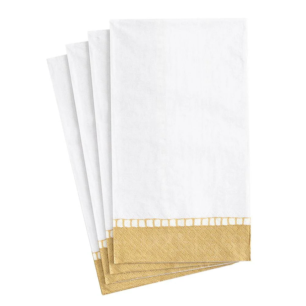 NAPKIN PAPER GUEST LINEN GOLD