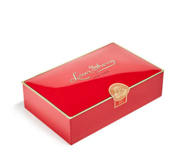 TINS CHOCOLATE 12-PIECE VREELAND RED #76604