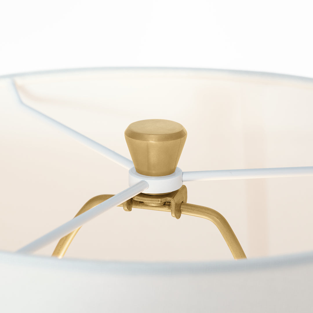 TABLE LAMP REACTIVE CERAMIC IN BLACK 25"