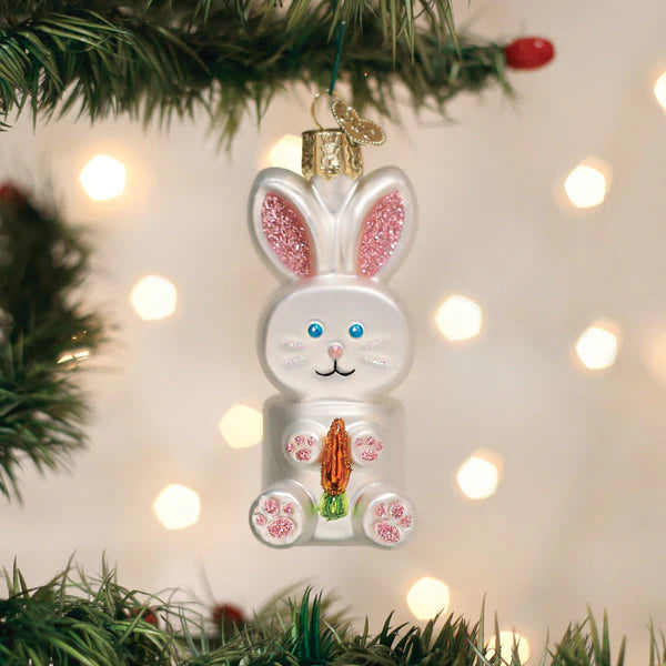 ORNAMENT MARSHMALLOW BUNNY