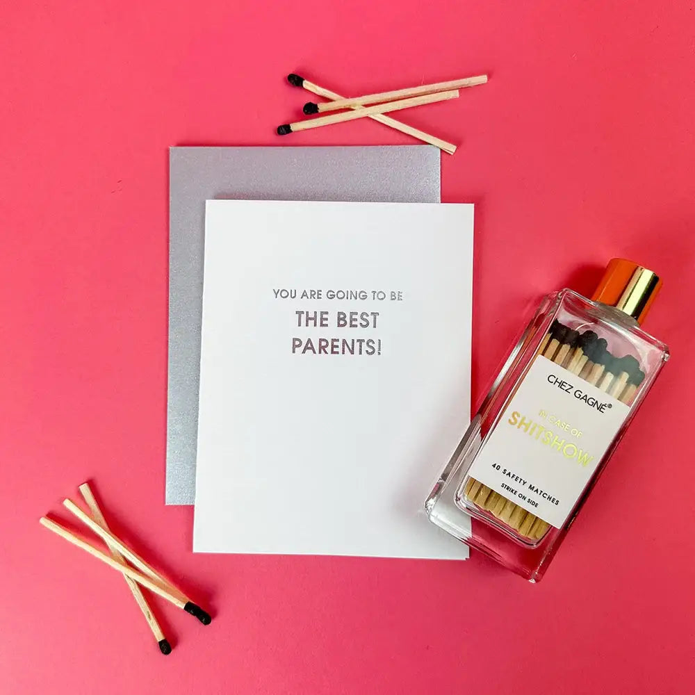 GREETING CARD "GOING TO BE THE BEST PARENTS"