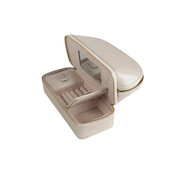 TRAVEL ORGANIZER ZIPPED PEARL WHITE #76916