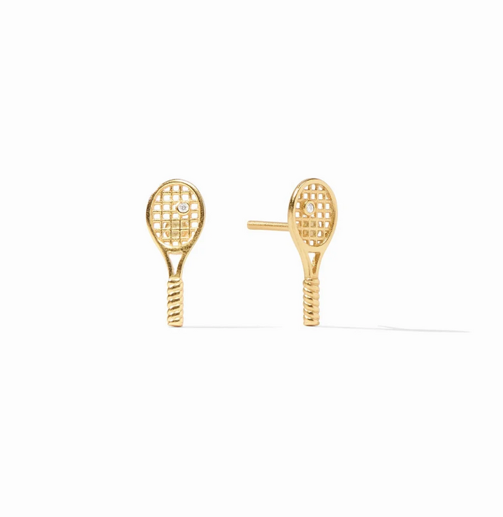 EARRING TENNIS RACQUET STUD #76927