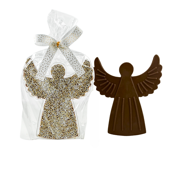 ORNAMENT CHOCOLATE GOLD ANGEL