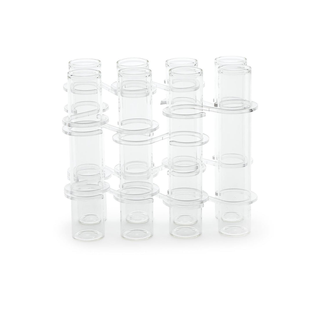 VASE 8 ATTACHED FLOWER TUBE #77473