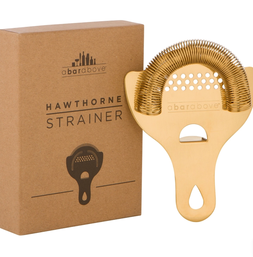 STRAINER COCKTAIL GOLD #77533