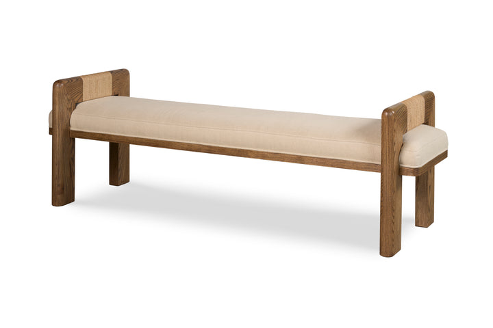 BOHDI BENCH - FLAX