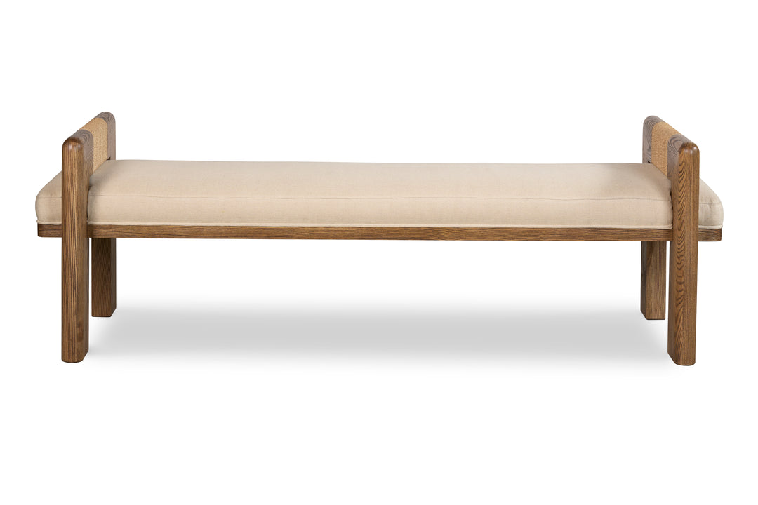 BOHDI BENCH - FLAX