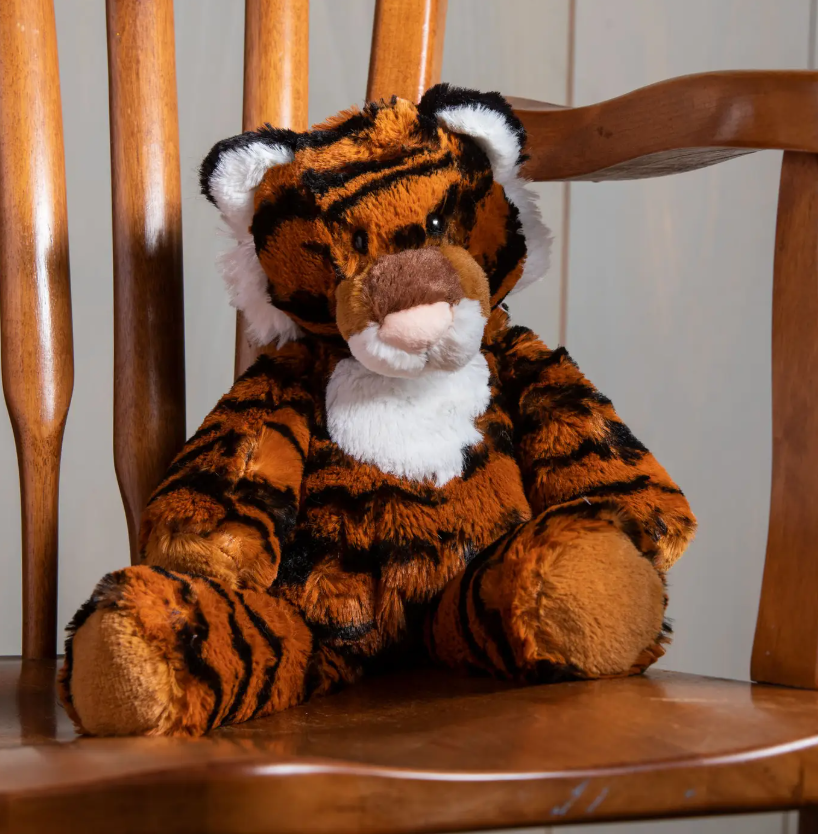 PLUSH TOY ZOO TIGER MARSHMALLOW 13''