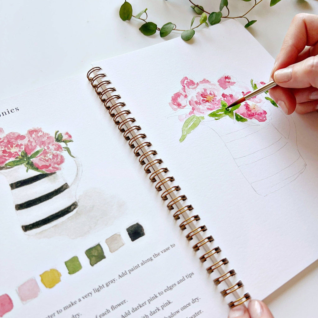 WORKBOOK WATERCOLOR BOUQUETS