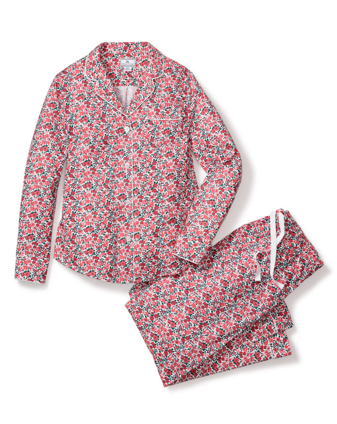 PAJAMA SET LONG FLEURS DE BOIS