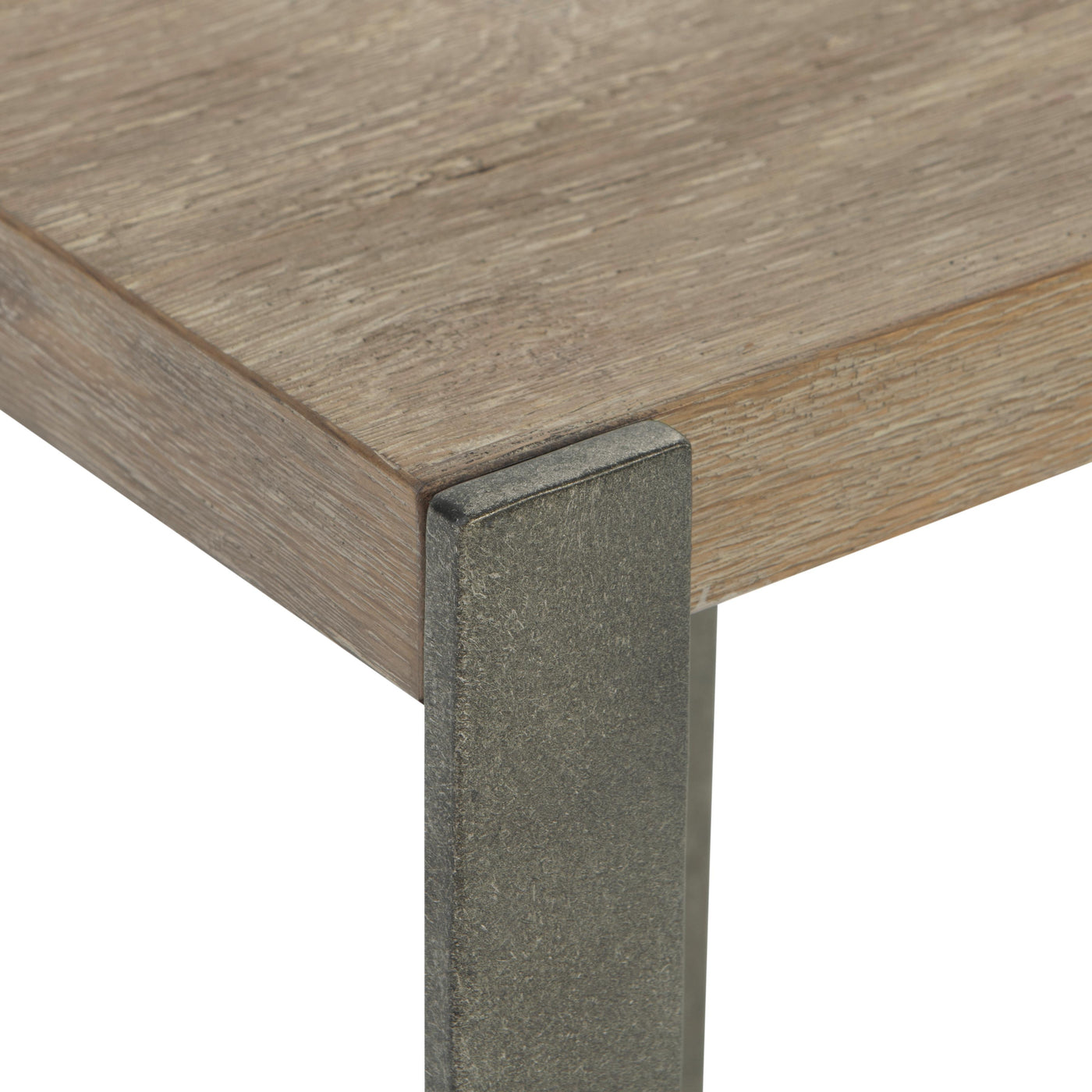 TABLE SIDE WOOD AURUM & METAL LEGS #77899