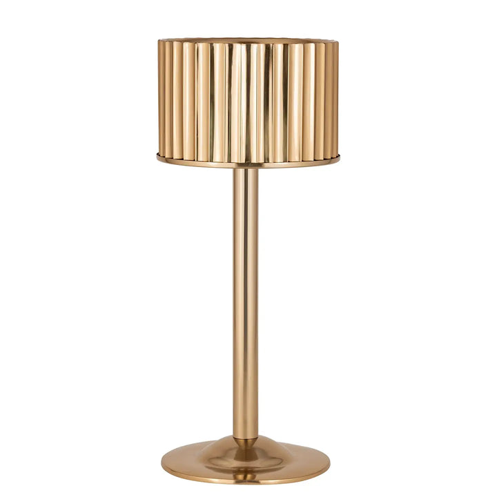 ICE BUCKET GOLD STEEL DOUNLE WALL LG