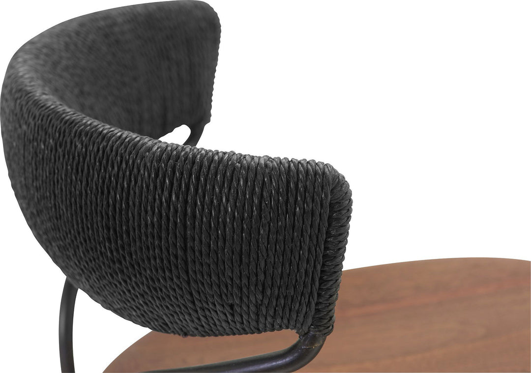 DANISH CORD SWIVEL BARSTOOL