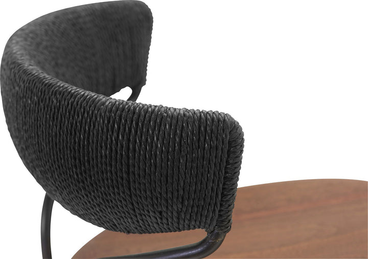 DANISH CORD SWIVEL BARSTOOL