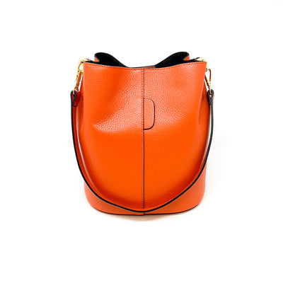 BAG TOTE LEATHER BUCKET (Available in 5 Colors)