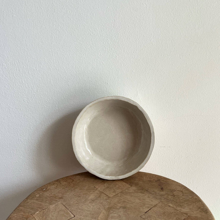 SERVING BOWL RIBBED