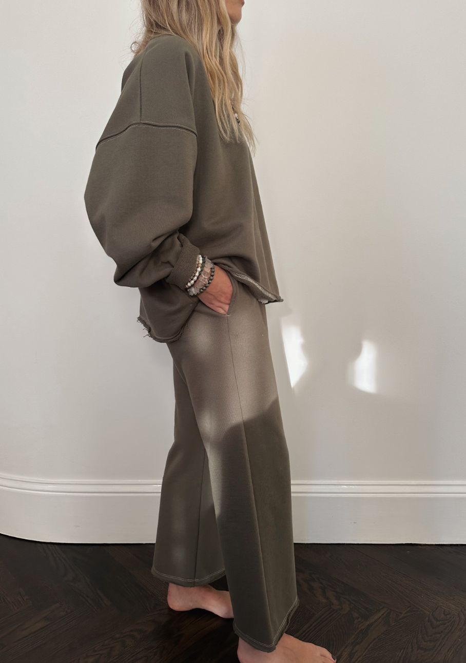 PANTS THE RESET OLIVE