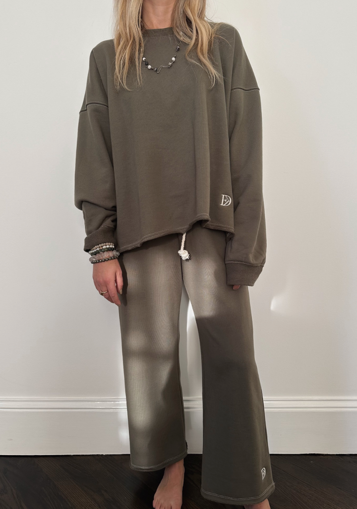 PANTS THE RESET OLIVE