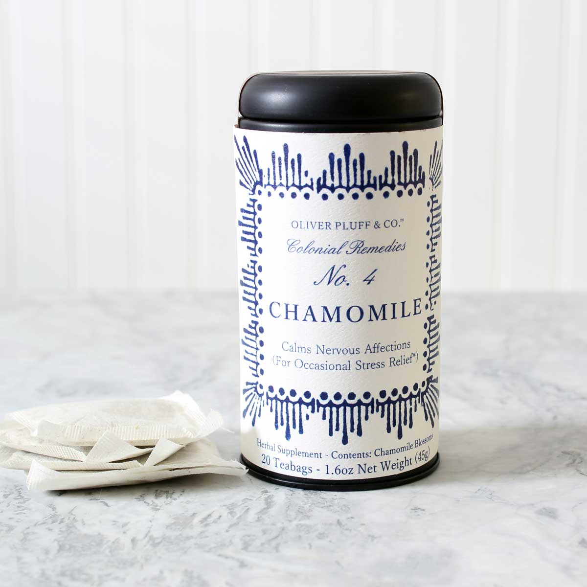 TIN NO.4 CHAMOMILE 20 TEABAGS #78271