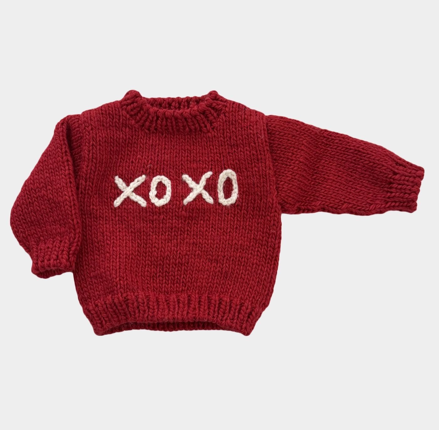 SWEATER XOXO RED