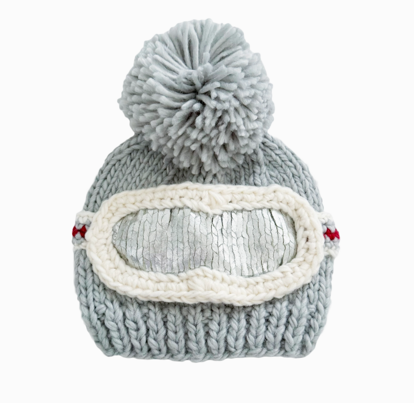 BABY HAT SKI GOGGLES GREY