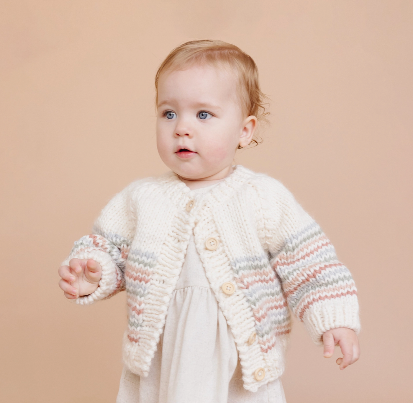 CARDIGAN STRIPE PASTEL