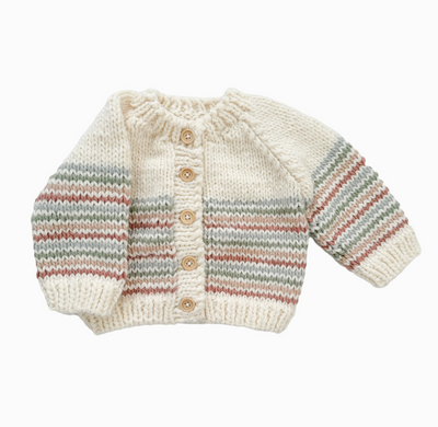 CARDIGAN STRIPE PASTEL