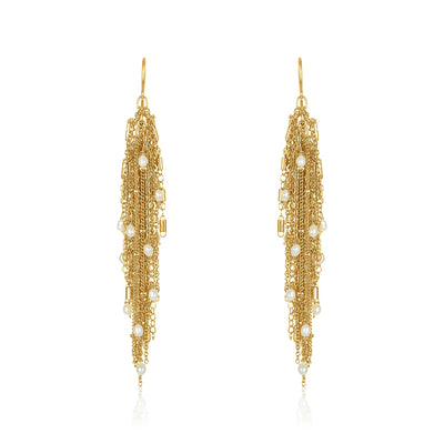 EARRINGS ARIA WATERFALL IN PEARL #78310