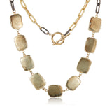 NECKLACE LINKS OF PYRITE