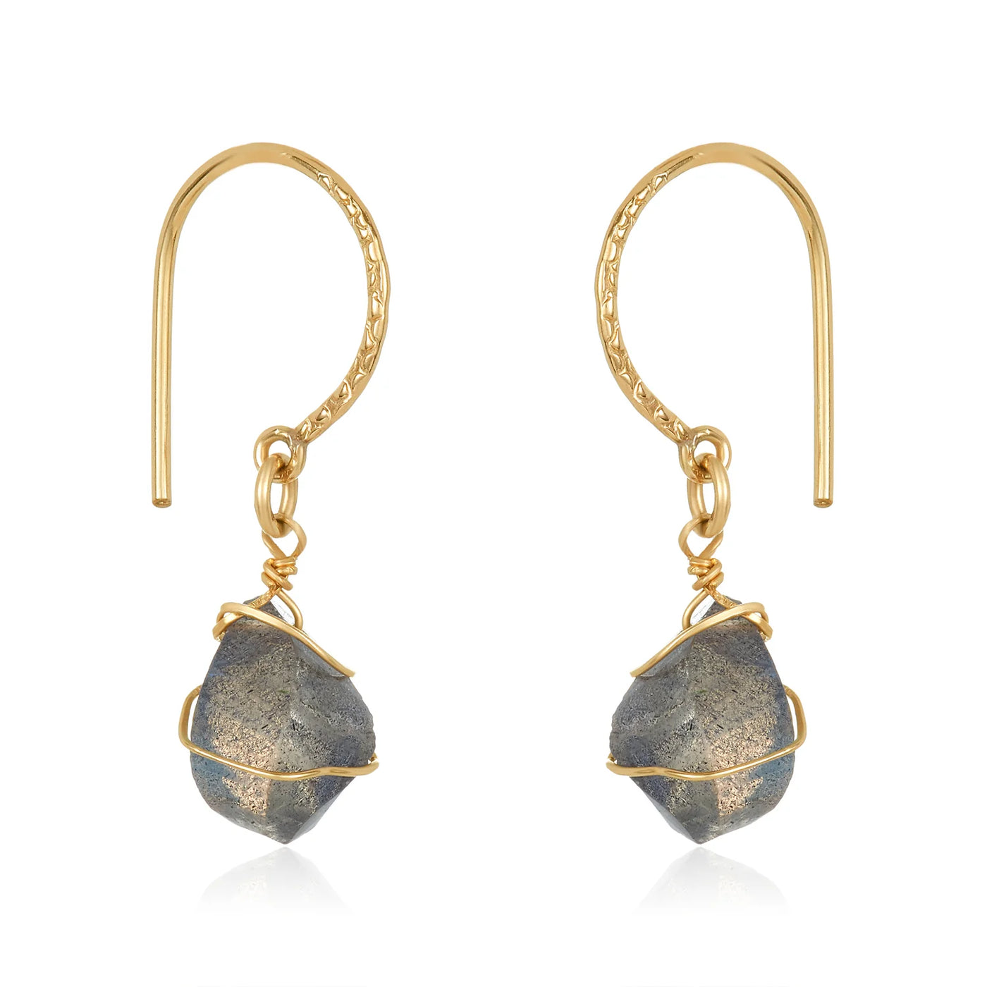EARRINGS ELSA'S WAND LABRADORITE #78316