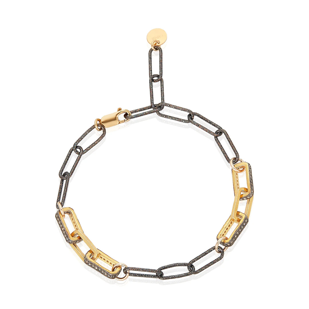 BRACELET DIAMOND PAPERCLIP