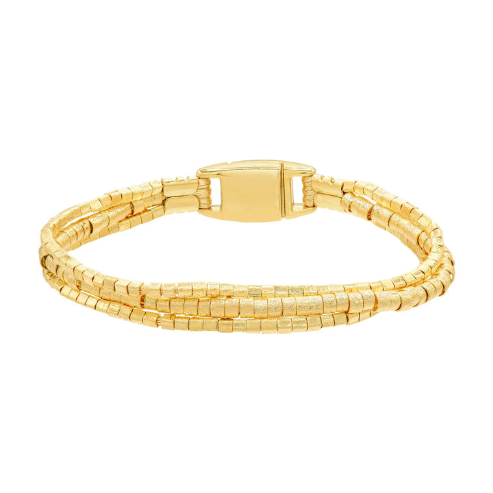 BRACELET GOLD BEADED  #78551