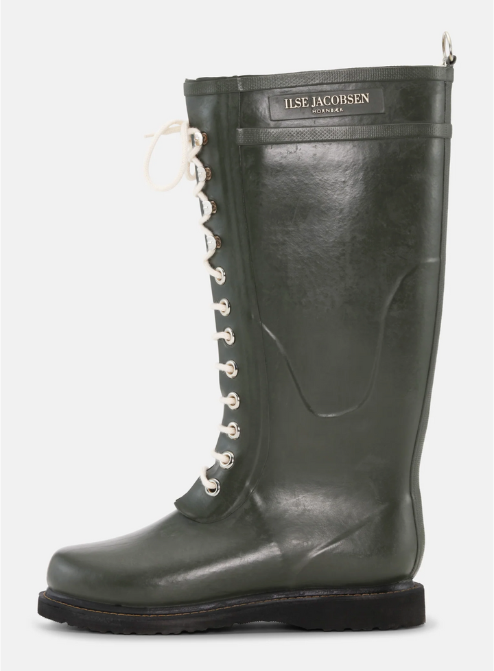 RUBBER BOOT KNEE HIGH ARMY