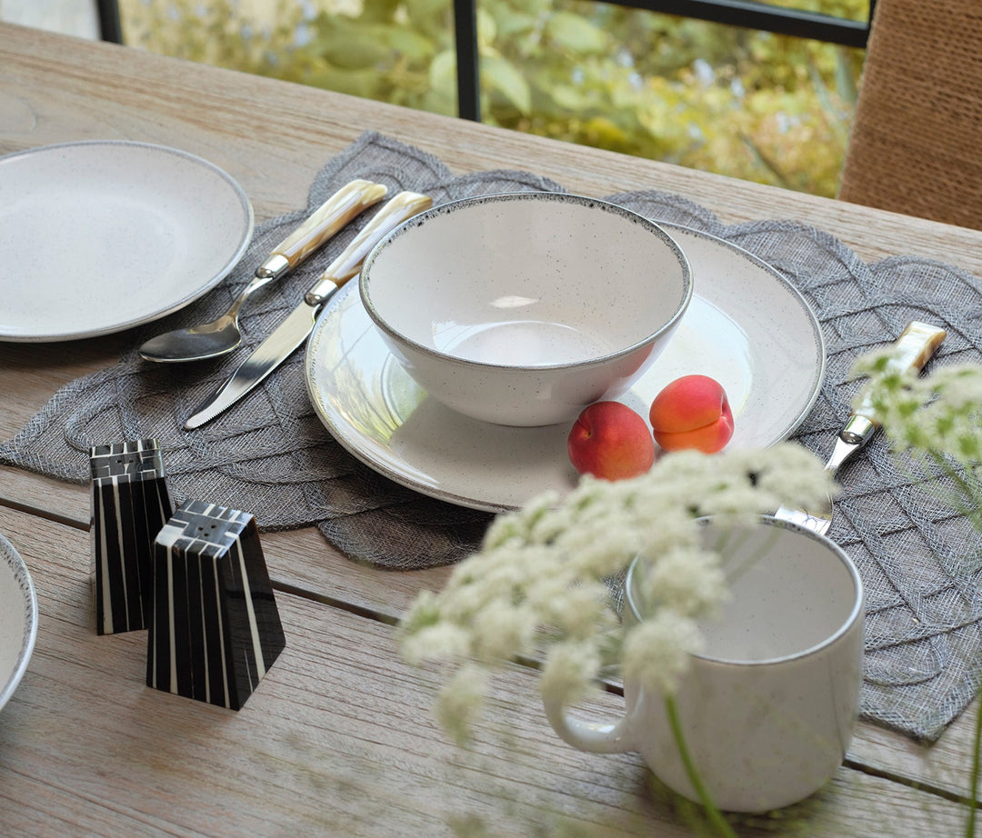 PLACEMAT TITANIUM ABACA