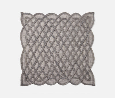 PLACEMAT TITANIUM ABACA