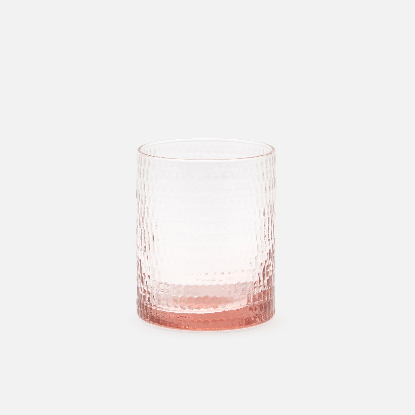 TUMBLER GLASS PINK CROC #78656