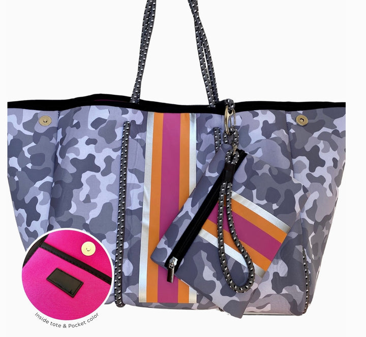 TOTE BAG PINK/ORANGE #78685