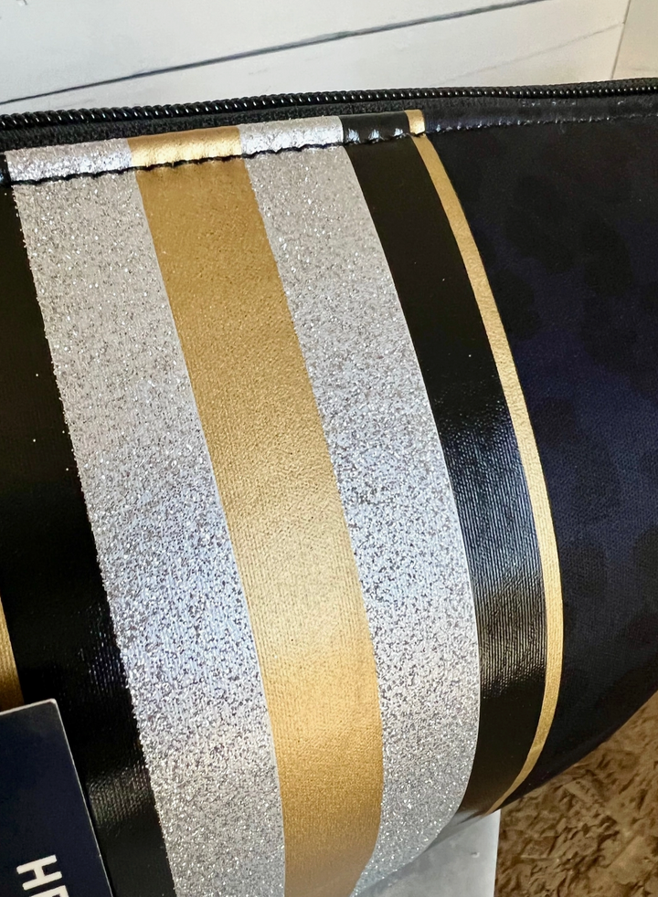 TOTE BAG BLACK/GOLD/SILVER #78686