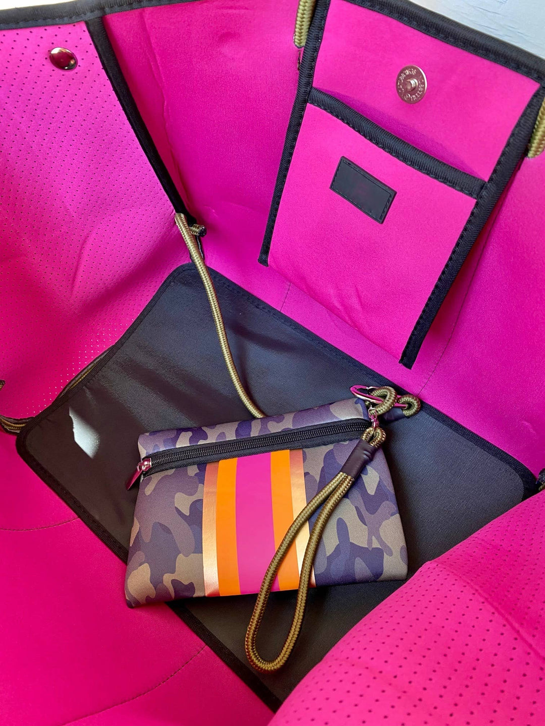 TOTE BAG PINK/TANGERINE #78696