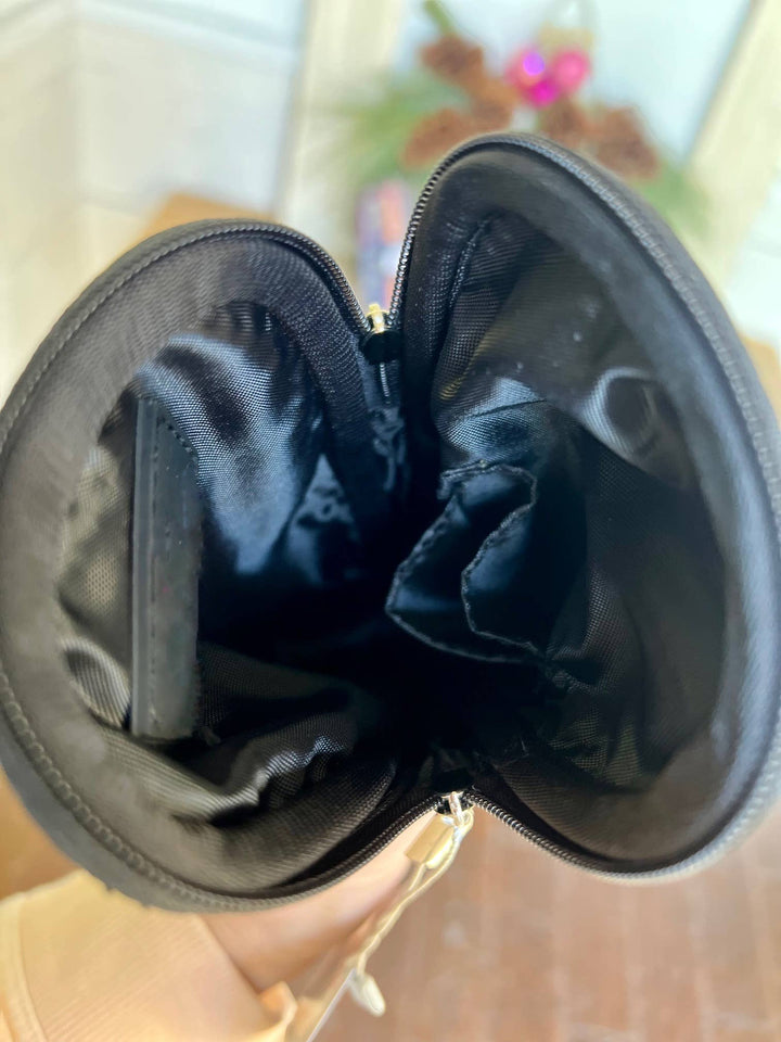 SUNGLASS CASE WHT/RED #78698