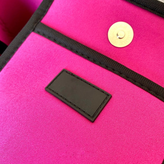 TOTE BAG LEOPARD/PINK #78704