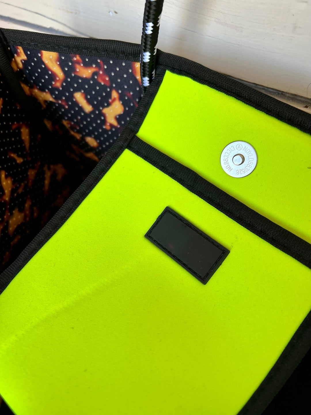 TOTE BAG NEON & YELLOW #78707