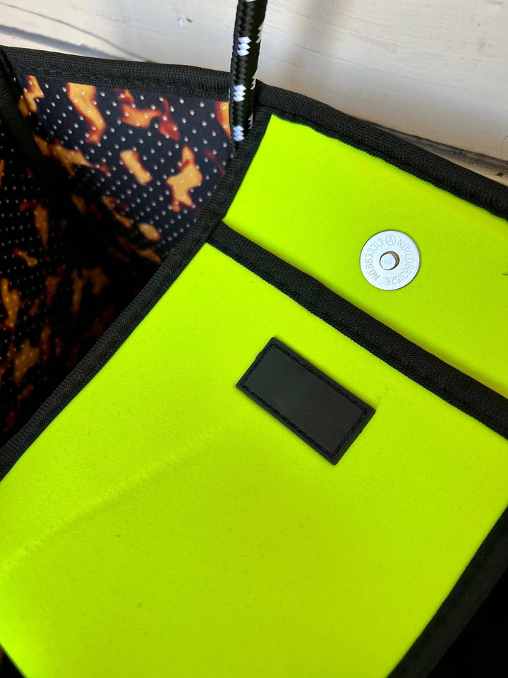 TOTE BAG NEON & YELLOW #78707