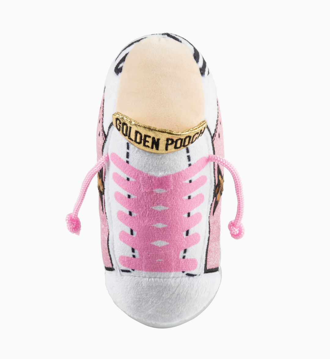 DOG TOY GOLDEN POOCH SNEAKER PINK #78883