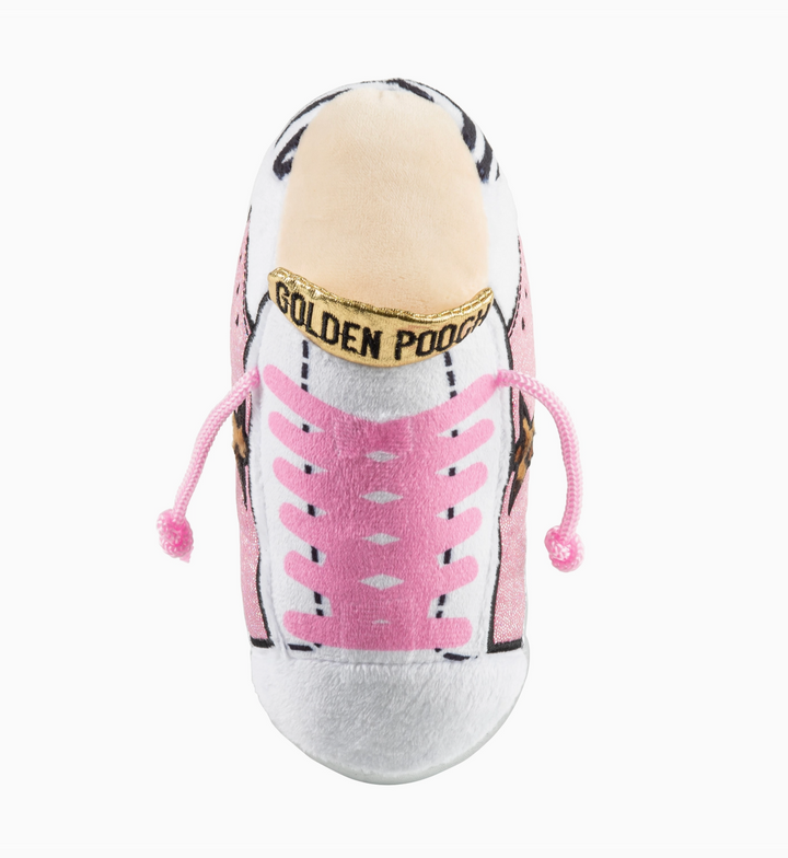 DOG TOY GOLDEN POOCH SNEAKER PINK #78883