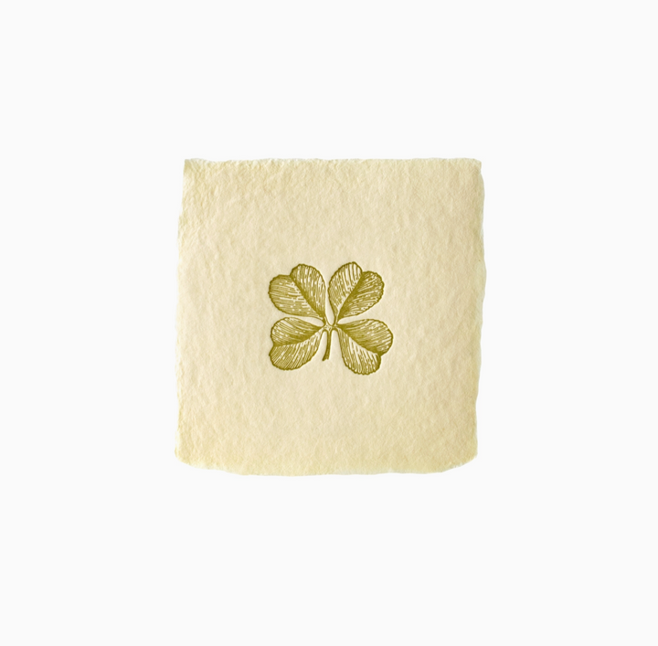 GREETING CARD "CLOVER" #78909