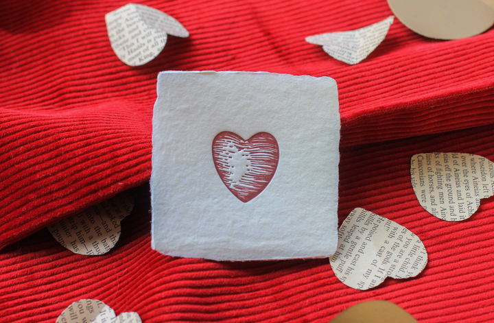 GREETING CARD "HEART" #78917